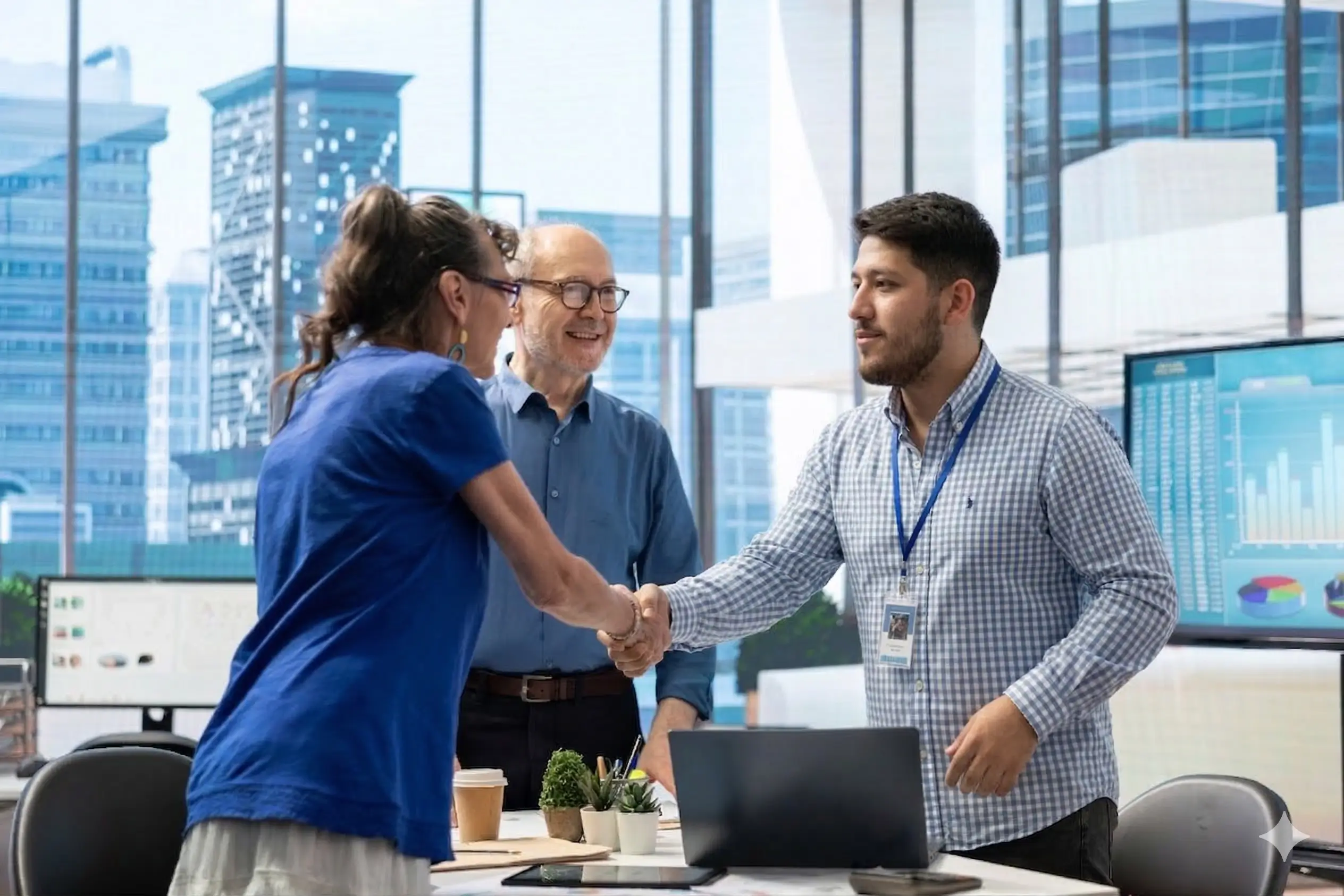 Fondo oficina reunión